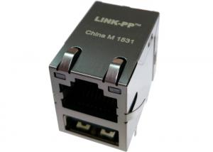 China 0821-1X1T-36 RJ45 USB Connector Magjack Combo Single USB Ext.Temp Rj45 naar USB on sale