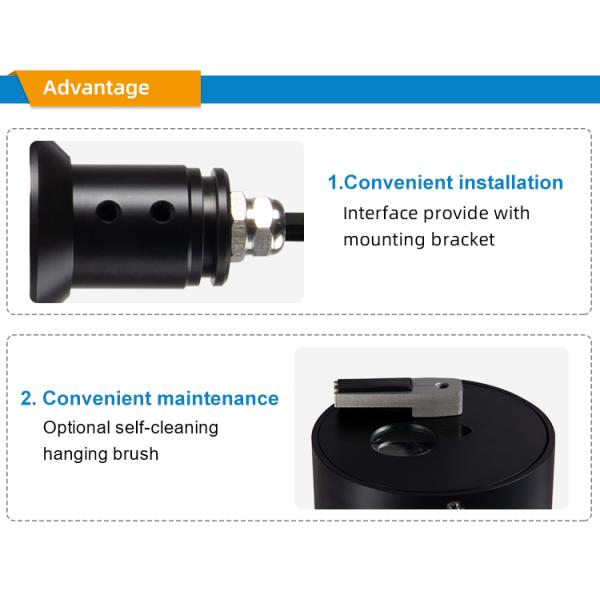 45g/L RS485 Suspended Solids Sensor With Brush For Waste Treatment