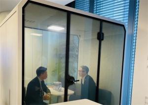 Quality Office Private Meeting Pod For 4 People for sale