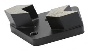 China OEM Diamond Floor Pads , Metal Diamond Floor Polishing Pads For Concrete on sale