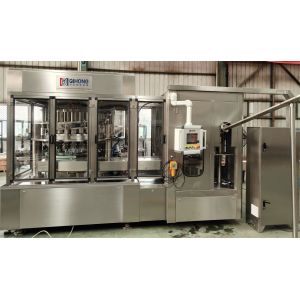 Buy cheap 24-6 Thick Sauce Can Filling And Seaming Machine, 300-400cans/Min from wholesalers