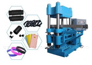 Quality Rubber Plate Vulcanizing Machine Maintenance Free With 1000x1000mm Heating Plate for sale