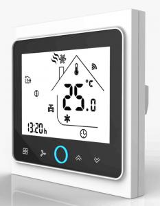 Quality Commercial Digital Fan Coil Unit Thermostat Ceiling Mount CE Certification for sale