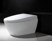 Quality Rf Remote Control Bathroom Automatic Flush Toilet One Piece With Feminine Wash for sale