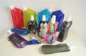 China Reusable Plastic Food Spout Pouch / Drinking Water Plastic Liquid Pouch Packaging on sale