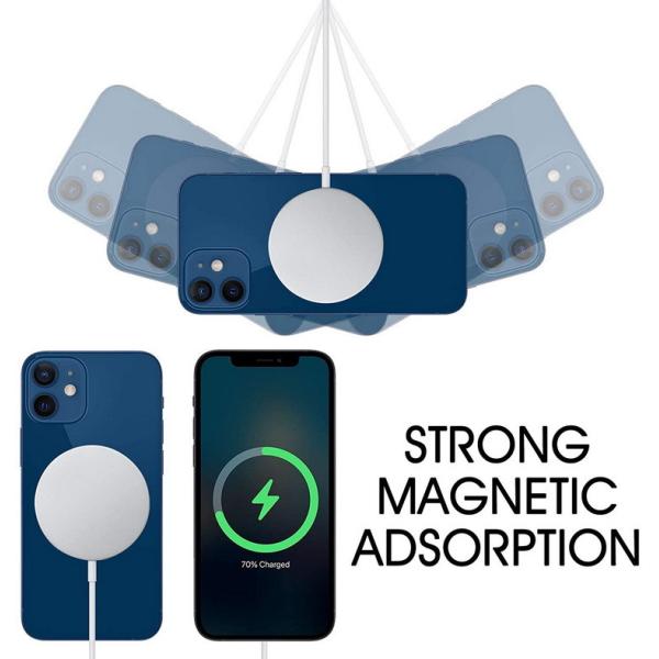 Ultra Slim Thin Foldable Magnetic Wireless Charging Stand Pad Anti Slip