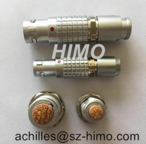 China quick release 4 pin pcb contact panel mount connector lemo substitute on sale