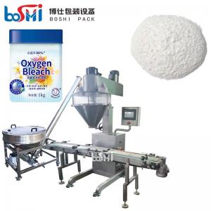 Quality Multifunction Semi Automatic Bottle Filling Machine For Washing Powder Laundry Powder for sale