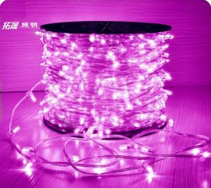 China Low Voltage Powered Led String Lights pink color Christmas Led 100m Strings 666LED on sale