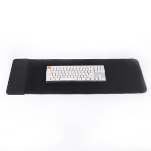 China High Quality Fashion Multifunction Colorful Rgb Led Light Keyboard Mat Wireless Charging Game Ing Mouse Pad on sale