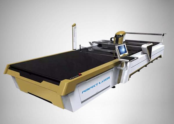 Buy CNC Steel Plate Welded Cloth CO2 Laser Cutting Machine Computer Controlled at wholesale prices