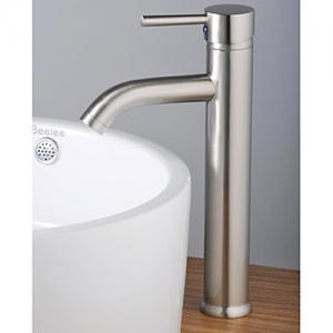 China Chrome Ceramic Basin Tap Faucets Wall Mounted Basin Mixer Tap vessel sink on sale
