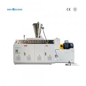 Quality 22 1 Screw L/D Ratio PVC Wood Composite Hollow Grille Bamboo Wall Panel Extrusion Line Making Machine for sale