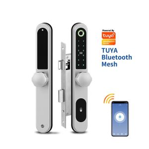 Buy cheap Sliding Digital Smart Door Lock with TT lock and Slim Waterproof Wireless Door from wholesalers