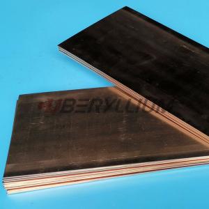 Quality Large CuBe2 Beryllium Copper Sheet 6x25x800 TD02 Temper for sale