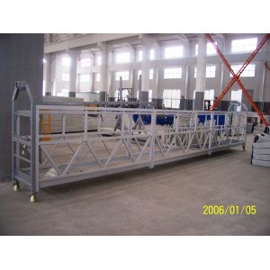 China 800 Rated Load Personalized Rope Steel Suspended Rope Platform For Building Maintenance on sale