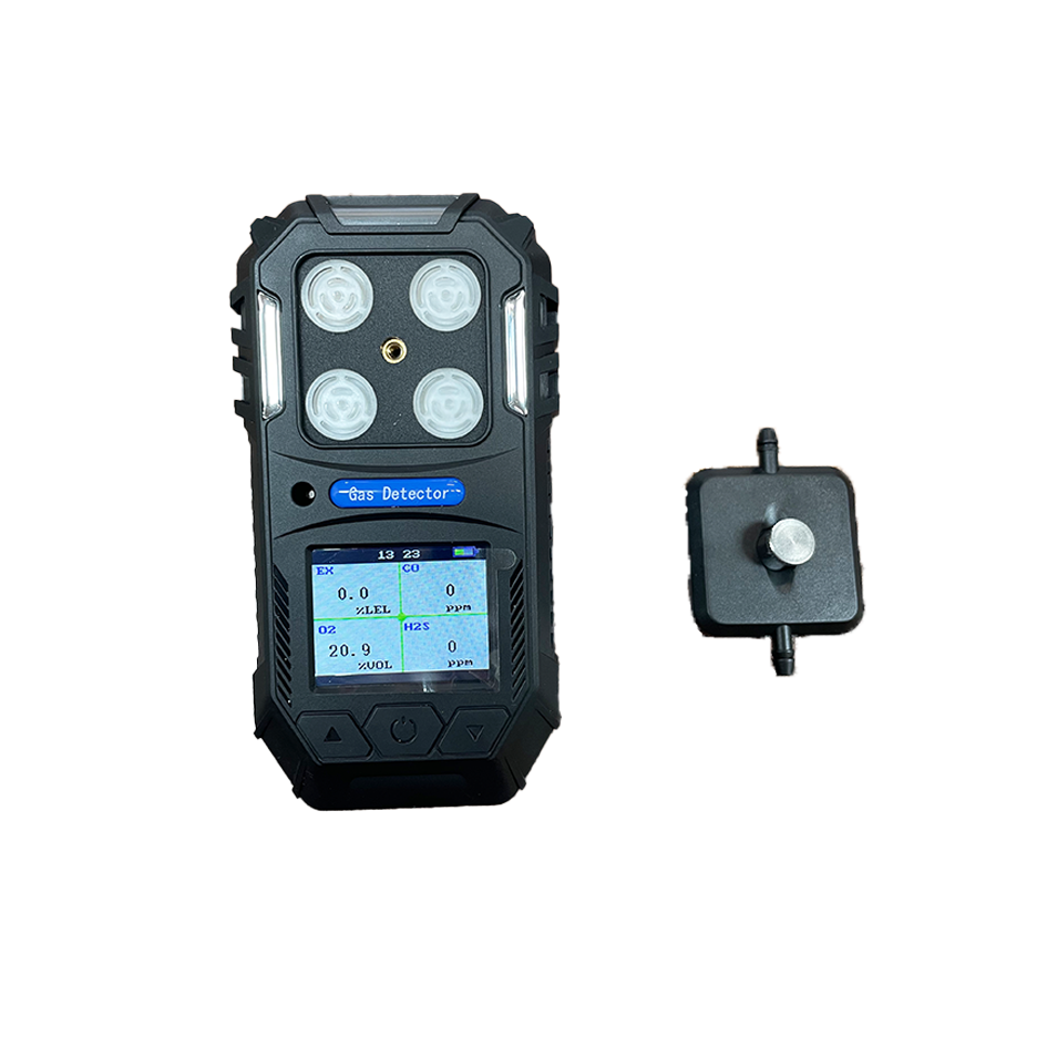 Ms104K Portable Personal Gas Monitor for Continuous Co O2 H2s and Explosive Gas