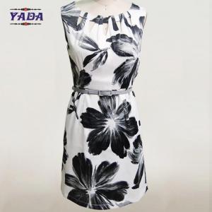 Quality Latest adult girls party german print casual women dresses custom lady online dress shopping made in China for sale