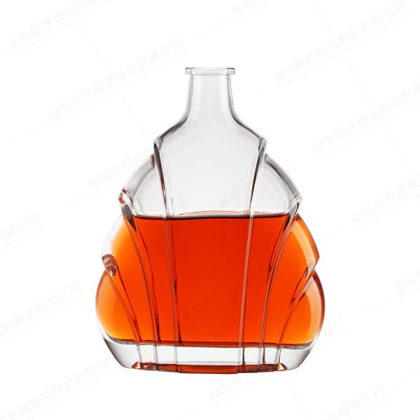 Party 1000ml 750ml 500ml Wine Glass Bottle With Rubber Sealing Stopper