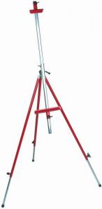 China Steel Metal Display Easel Floor Stands With Bag , Outdoor Watercolor Easel Tripod on sale