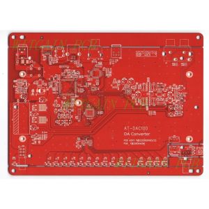 Buy cheap 94V0 Printed Circuit Boards 4 Layer PCB Red Solder Mask OSP Treatment from wholesalers