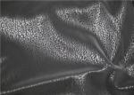 Eco - Friendly Faux Suede Leather , PU Leather Flocking Fabric Abrasion