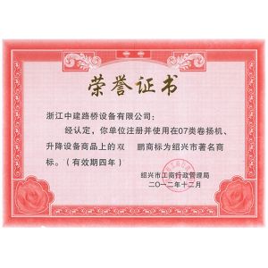 Shaoxing Nante Lifting Eqiupment Co.,Ltd. Certifications