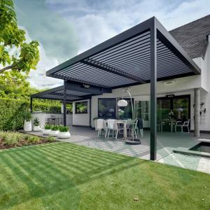 Quality 3x6.35m Villa Garden Leisure Sun Shade Aluminium Outdoor Aluminum Pergola for sale
