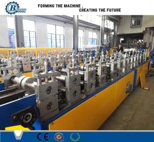 Quality Light Weight Truss Furring Channel Steel Roll Forming Machine With Non Stop Cutting for sale