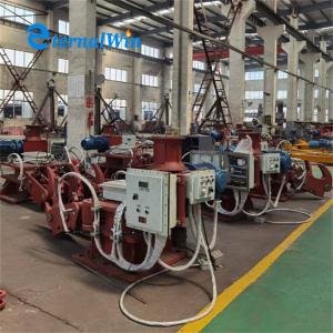 Port Use 1500kN Triple Hooks Electric Quick Release Tow Hook with Central Monitoring System