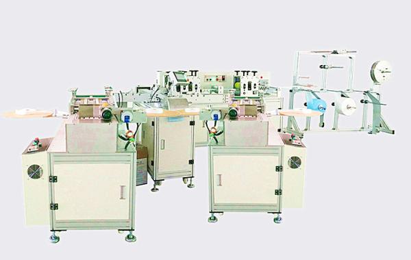 Buy 3 Ply Face Mask Maker Machine With Computer PLC Programming Control at wholesale prices