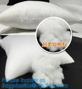 Quality Square custom wholesale pillow insert,white square vacuum package pillow cushion inserts,PP cototon wholesale pillow cus for sale