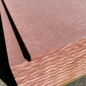 Quality Sturdy Practical Hardwood Veneer MDF , Multipurpose Wood MDF Board Sheets for sale