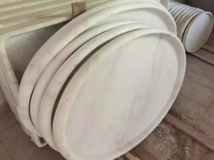 Quality China Marble Shower Base, Guangxi White Marble Shower Tray, Non-Slip China Carrara Marble Shower Tray for sale