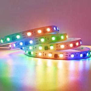 Quality Addressable RGB LED Strip Light WS2812B UCS2904 SMD5050 Copper Lamp Body for sale