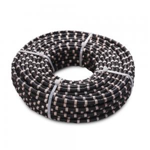Quality Steel Rubber Diamond Wire Saw for Cutting of Reinforced Concrete Granite Marble Stone for sale