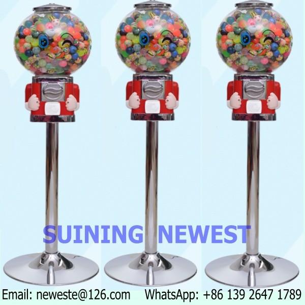 Buy NYST Mini Coin Operated Capsules Gumball Toy Balls Vending Machine at wholesale prices