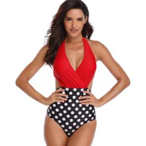 China Breathable Womens 1 Piece Swimsuit Female Beach Wear Swimming Suit 25/23 on sale