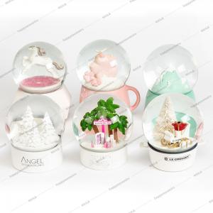 China No Leakage 100mm Christmas Musical Snow Globes on sale