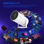 1G Buffer Memory Full HD LCD Projector with Quad-core ARM Cortex-A53 CPU
