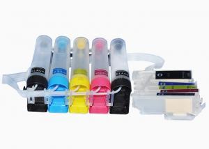 Quality Permanent Chip Epson XP600 T2730 Printer Bulk Ink System Cyan / Magenta for sale