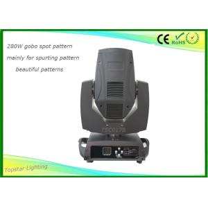 10R 280W Gobo Spot Moving Head Light With 17 Fixed Pattern Effects