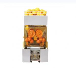 Quality 220V / 110V Fresh Squeezed Orange Juice Machine Commercial Auto Orange Juicer for sale