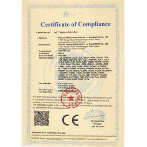 Herexi International Corporation Inc. Certifications