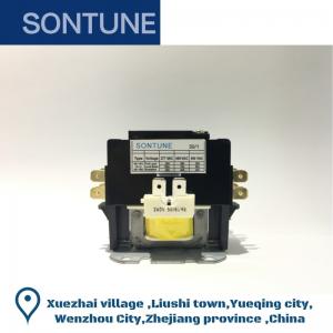 Quality Plastic Single Pole Contactor For Air Conditioner 220V 3kA Breaking Capacity for sale