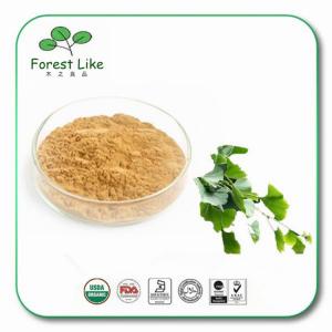 Quality Water Soluble Top Sale 100%Herbal Medicine Ginkgo Biloba Leaf Extract for sale