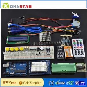 Quality UNO R3 /1602 LCD Servo Motor Dot Matrix Breadboard LED starter kit for Arduino for sale