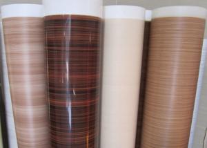 China Wood Embossed Pvc Furniture Foil For Particle Board Decoration 0.15-0.30mm on sale