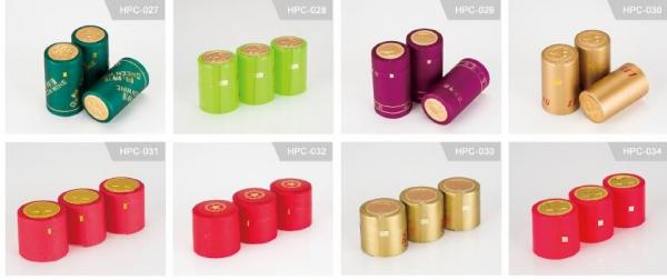 Buy Eco Friendly Custom PVC Shrink Capsules For Wine Bottle Gravure Printing at wholesale prices