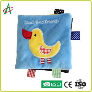 China 23cm 3D Soft Activity Book , EN71 Cloth Books For Babies on sale